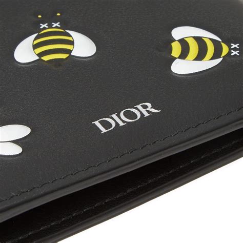 Dior x Kaws calfskin card holder .